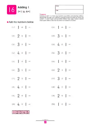 Libro Kumon Matemáticas Sumas Niños Colegio