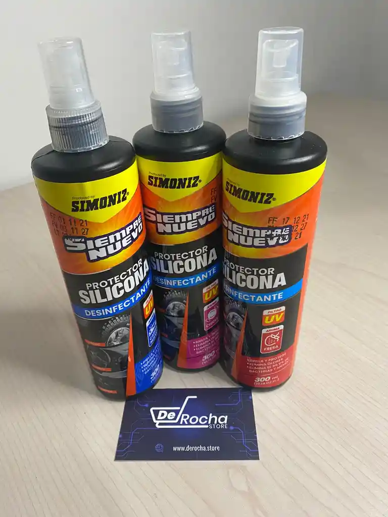 Simoniz Silicona Desinfectante Siempre Nuevodiferentes Aromas