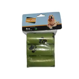 Bolsas Biodegradables Green Para Mascotas X 3 Uni Pet Life