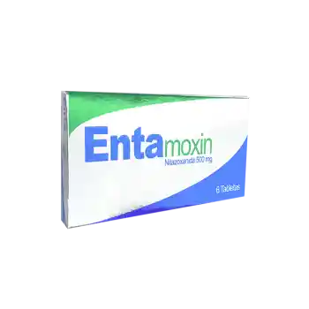 Nitazoxanida Entamoxin500Mg X6Tab