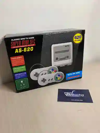 Consola Video Juegos Super Mi Mini X2 Controles 620 Juegos