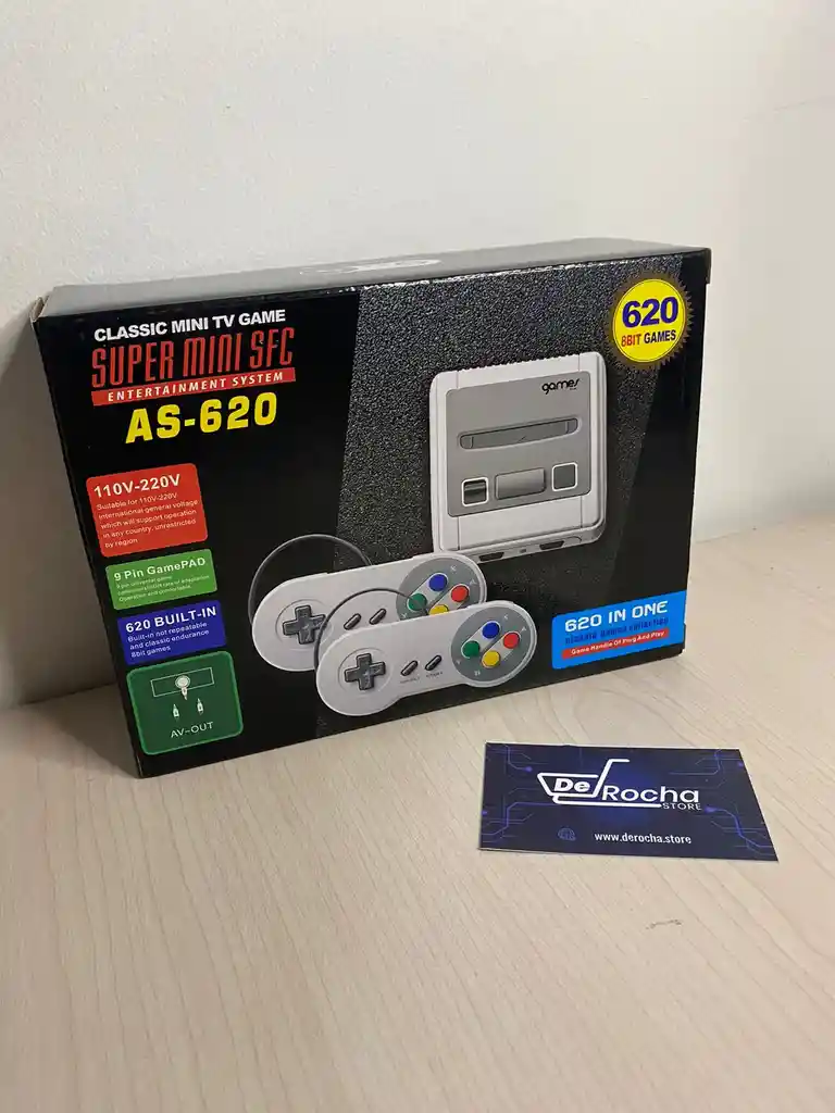 Consola Video Juegos Super Mi Mini X2 Controles 620 Juegos