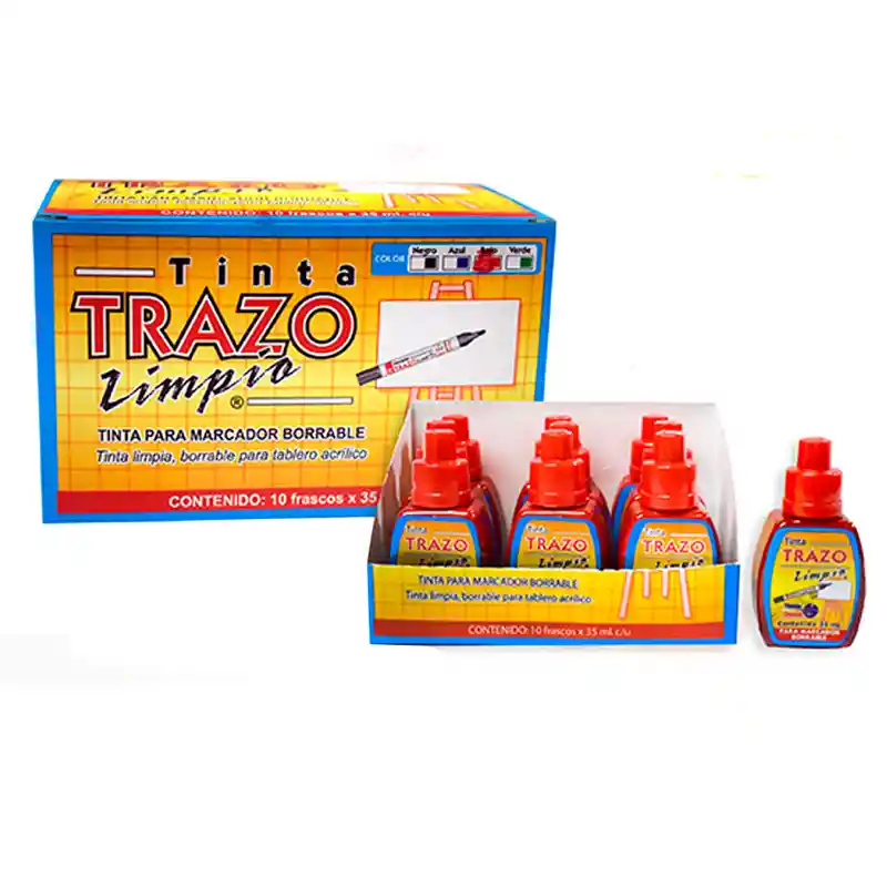 Tinta Trazo Limpio Negro 35 Ml