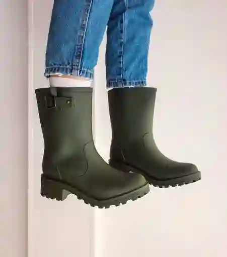 Botas Para La Lluvia Verde Talla 39