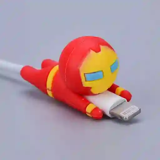 Protector De Cable. Modelo: Iron Man