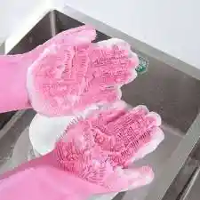 Guantes Magicos Silicona Para Lavar Platos Mascotas Autos