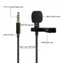 Micrófono De Solapa Para Celular + Adaptador Para Pc 3.5 Mm.