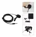 Micrófono De Solapa Para Celular + Adaptador Para Pc 3.5 Mm.