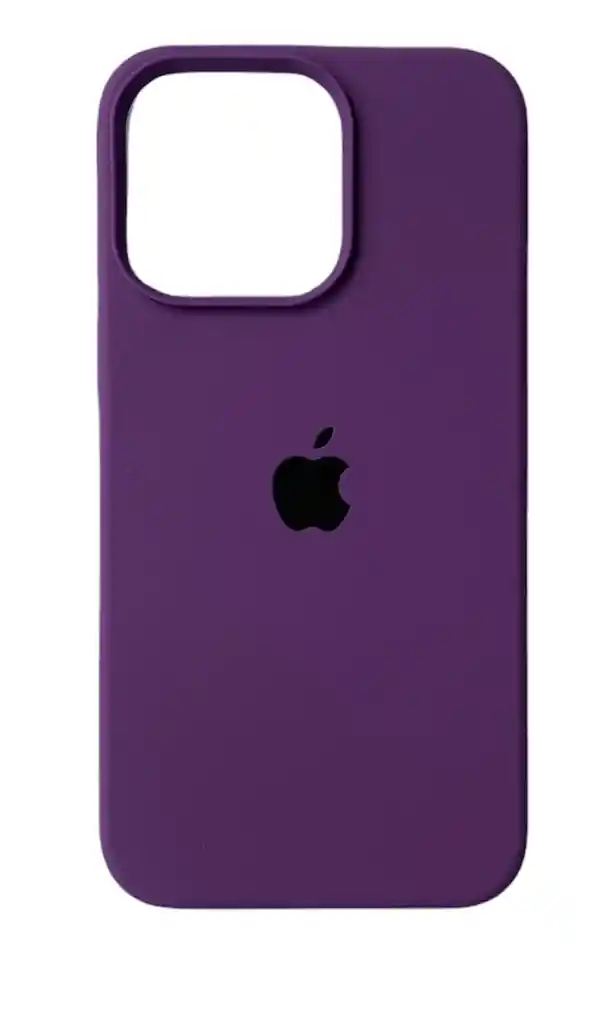 iPhone Estuche Silicone Case13 Pro Morado