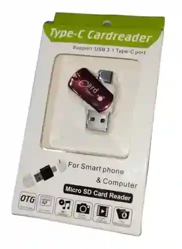 Convertidor Otg Macho A Hembra Tipo C A Usb Alta Velocidad