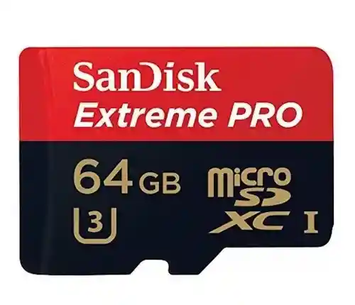 Sandisk Tarjeta De Memoriasdsqxcg-064G-Gn6Ma Extreme Pro Con Adaptador Sd 64Gb