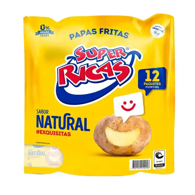 Super Ricas Natural X12und