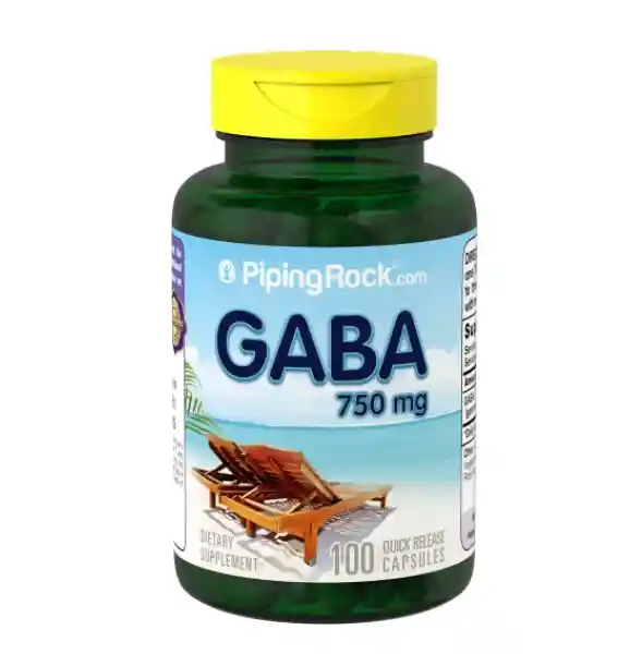 Gaba 750mg X100caps Anti Estrés