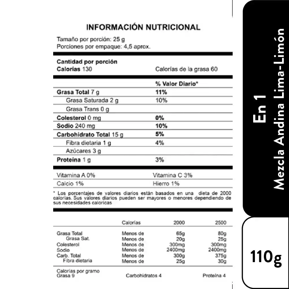   Monte Rojo  Mezcla Andina Pack X6 