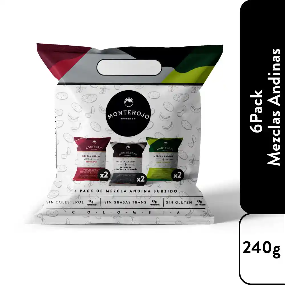   Monte Rojo  Mezcla Andina Pack X6 
