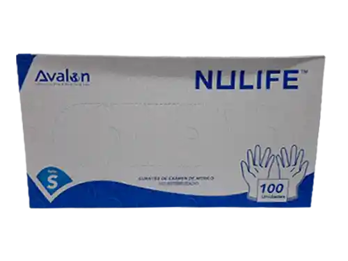 Guantes De Nitrilo Nulife Talla S X100