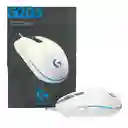 Mouse Logitech G203 Rgb Usb Blanco Gamer