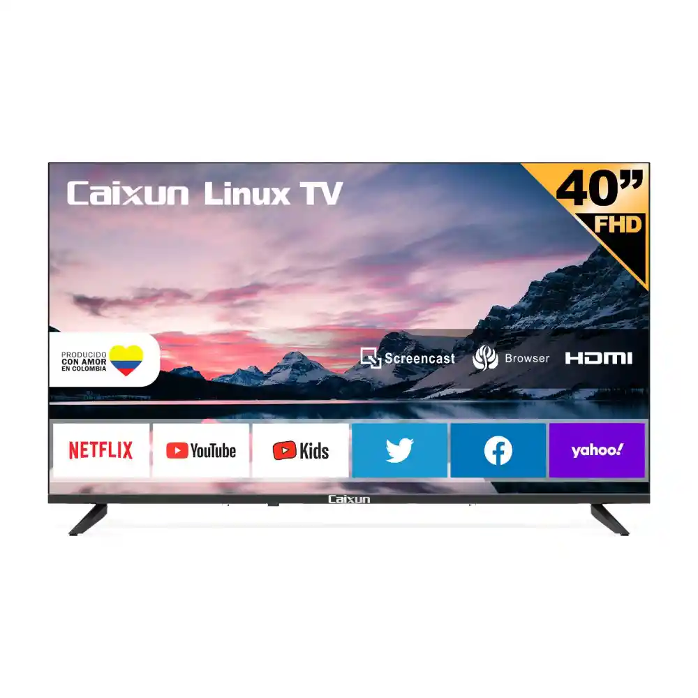 Caixun Televisor40" Fhd Smart Tv Linux