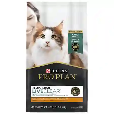 Pro Plan Alimento Para Gato LiveClear 1.59 Kg