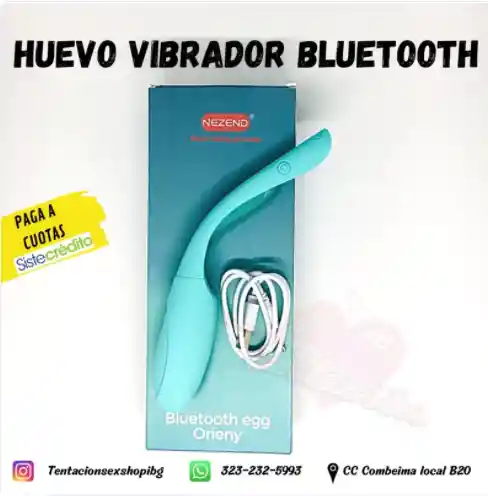 Huevo Vibrador Recargable