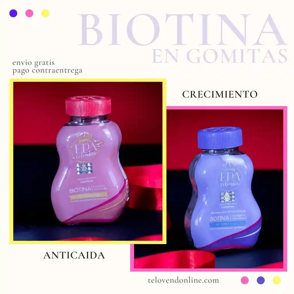 EPA COLOMBIA Biotina En Gomitasx60