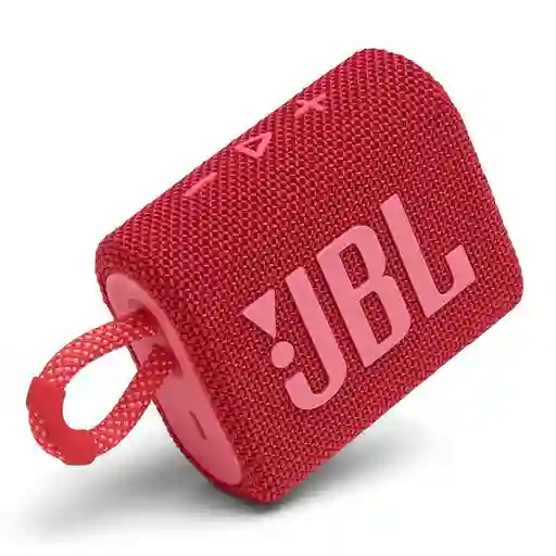 Jbl Parlante Bluetoothgo 3 5H Resiste Agua - Rojo