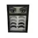 Pestañas Postizas 6 Pares Artificiales Pelo Lucen Naturales