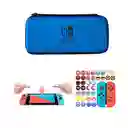 Switch Estuche Rigido Paraestandar + Vidrio Templado + 2 Grips