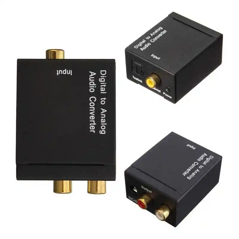 Convertidor De Audio Digital A Análogo Adaptador