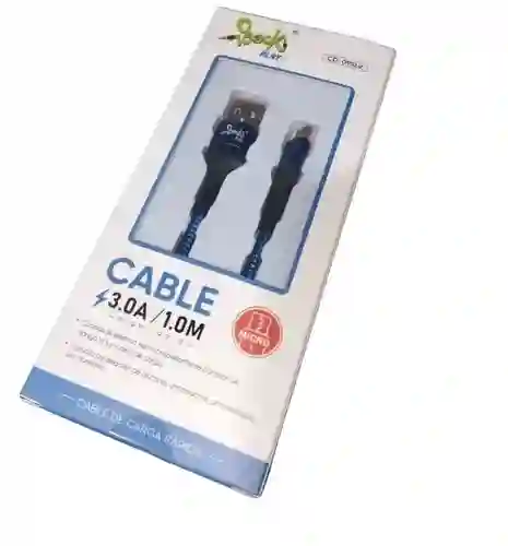 Cable Carga Rápida 3.0 V8 1 Metro