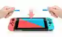 Estuche De Edicion Zelda Azul+ Vidrio + 2 Grips Nintendo Switch Estandar
