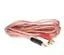 Cable Audio Rca 2x1 De 3.5mm A Audio Rca 1.5mts Desoxigenado