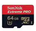 Sandisk Tarjeta De Memoriasdsqxcg-064G-Gn6Ma Extreme Pro Con Adaptador Sd 64Gb