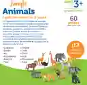 Figuras Animales De La Selva Niños León Jirafa Elefante Mico