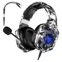 Diadema/ Auriculares Gamer K8 Camuflada Blanca Onikuma