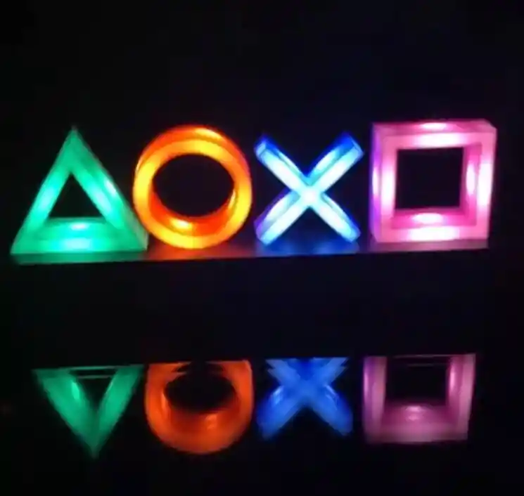 Playstation Icons Ligth Ps4 Lámpara