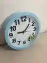 Reloj Mesa 13x13cm Minimalista Plastico Pila Aa Elegante
