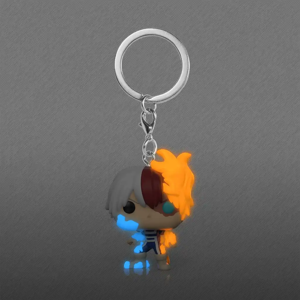 Funko Keychain My Hero Academia - Shoto Todoroki Glows Aaa