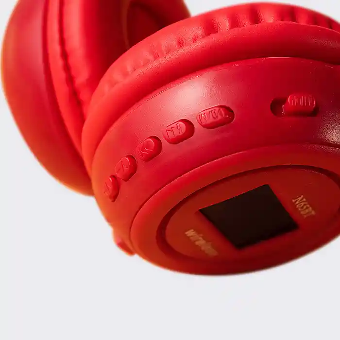 Audifonos Bluetooth Roja