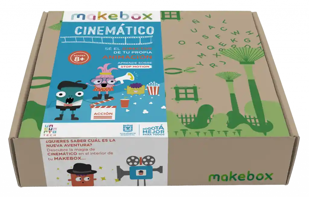 Juguete Colombiano Makebox Cinemático Niños Niñas