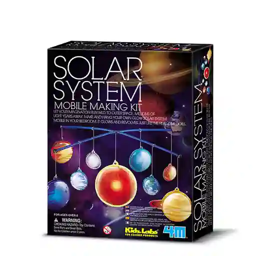 Experimento Kit Móvil Sistema Solar Niños Espacio Planetas