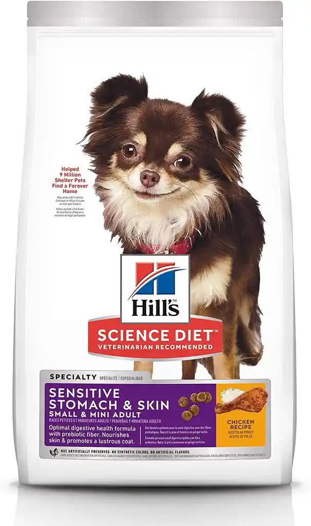 Hills Adult Stomach & Skin Mini X 4lbs