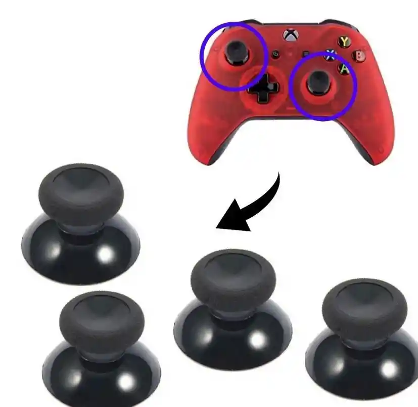 4 Capuchas / Tapas / Capuchones Joystick Control Xbox One