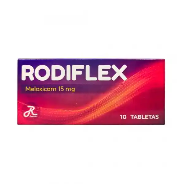 Rodiflex Meloxicam 15mg 10 Tabletas Ruecam