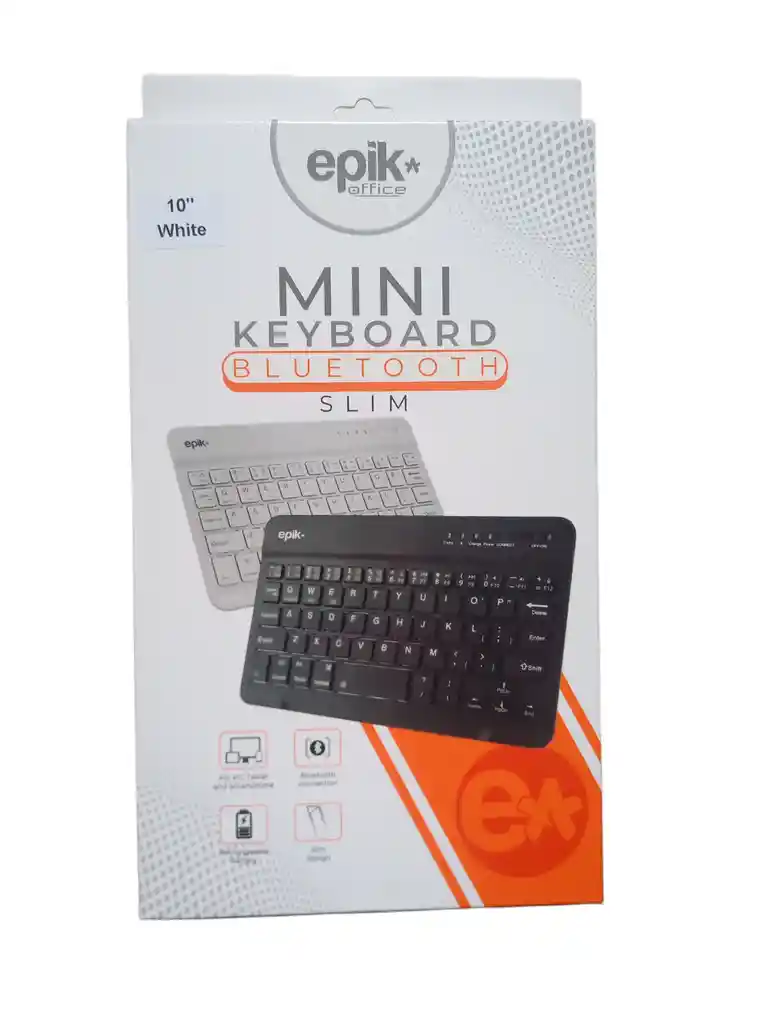 Teclado Inalambrico Epik Office Recargable Nuevo