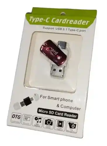 Convertidor Otg Macho A Hembra Tipo C A Usb Alta Velocidad