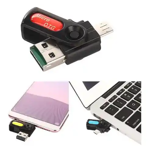 Convertidor Otg Macho A Hembra Tipo C A Usb Alta Velocidad