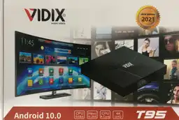 Decodeifcador Tv Box Vidix Android 10 6k