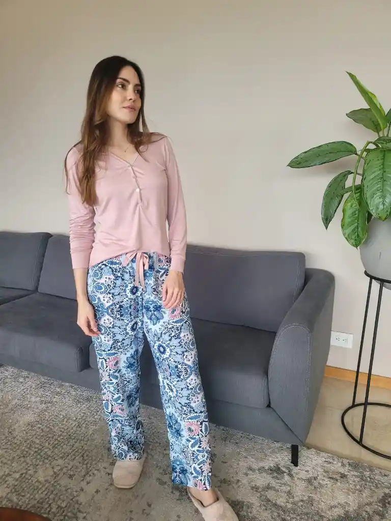 Conjunto Pantalón Largo Ref 155 Talla L