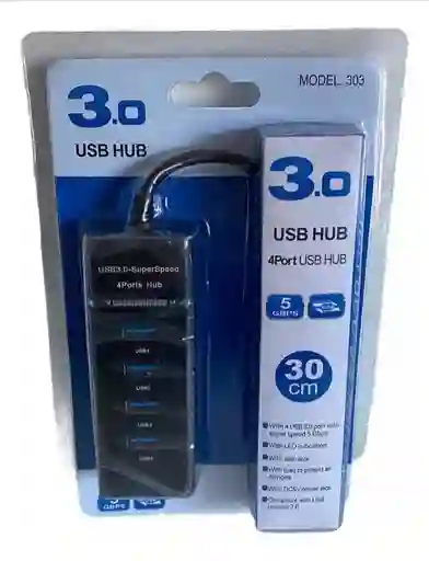 Hub 4 Multipuertos Usb 3.0